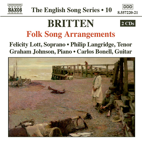 BRITTEN, B.: Folk Song Arrangements, Vol. 1 (English Song, Vol. 10)