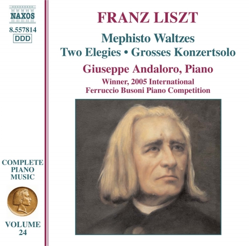 LISZT, F.: Mephisto Waltzes • 2 Élégies • Grosses Konzertsolo (Liszt Complete Piano Music, Vol. 24)