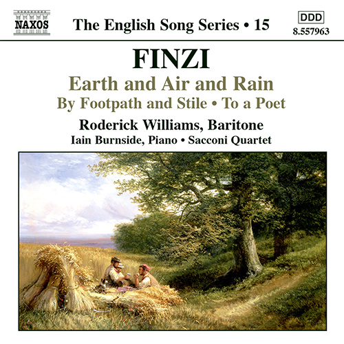 FINZI, G.: Earth and Air and Rain • By Footpath and Stile • To a Poet (English Song, Vol. 15)