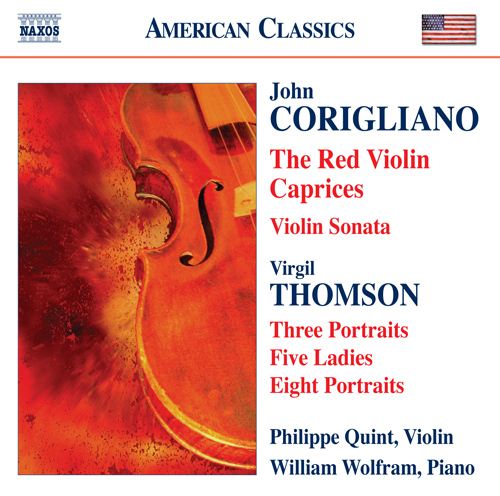 Corigliano: Red Violin Caprices (The) • Violin Sonata • Thomson, V.: 5 Ladies • Portraits