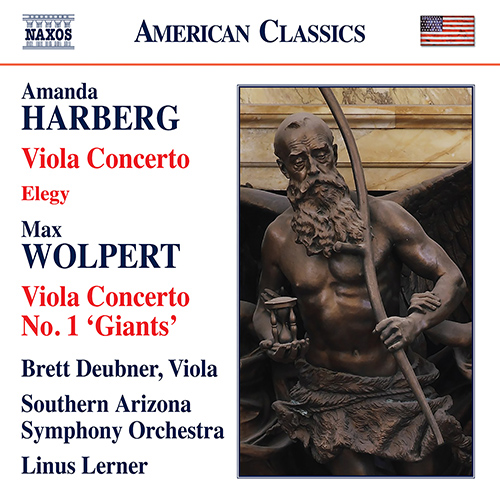 HARBERG, A: Viola Concerto / Elegy / WOLPERT, M.: Viola Concerto No. 1, "Giants"
