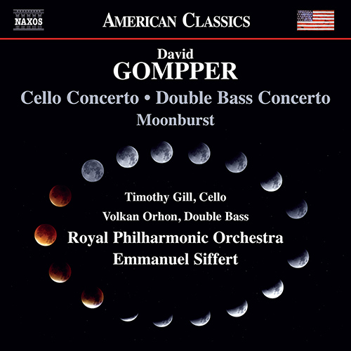 GOMPPER, D.: Cello Concerto / Double Bass Concerto / / Moonburst
