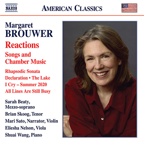 BROUWER, M.: Reactions – Songs and Chamber Music