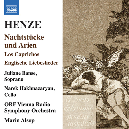 HENZE, H.W.: Nachtstücke und Arien / Los caprichos / Englische Liebeslieder
