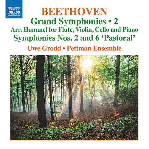 BEETHOVEN, L. van (arr. Hummel): Grand Symphonies, Vol. 2 – Symphonies Nos. 2 and 6 ‘Pastoral’