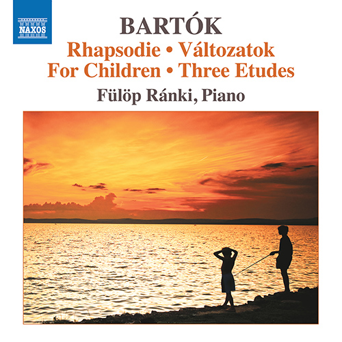 BARTÓK, B: Piano Music, Vol. 8 - Rhapsody / Variations / For Children (original version) / 3 Studies
