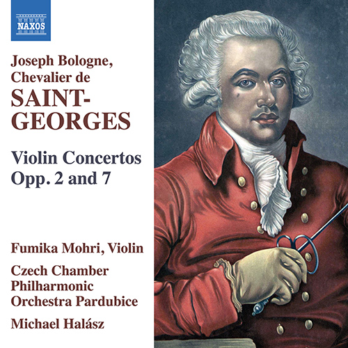 SAINT-GEORGES, J.B.C. de: Violin Concertos, Opp. 2 and 7 (Fumika Mohri, Czech Chamber Philharmonic, Pardubice, M. Halász)