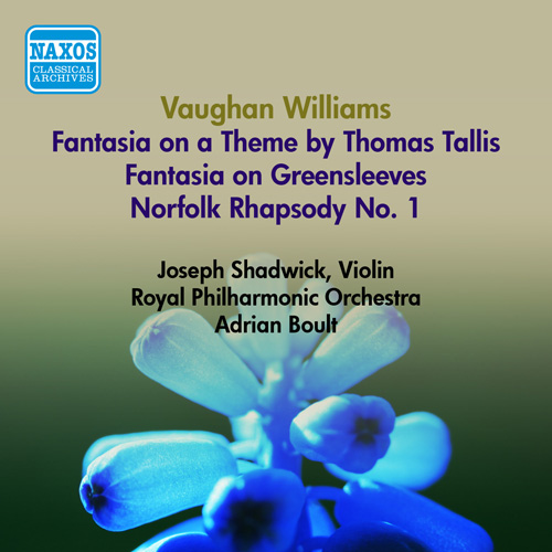 Vaughan Williams, R.: English Folk Song Suite (excerpts) • Norfolk Rhapsody No. 1 • Fantasia on a Theme by Thomas Tallis  (1953)