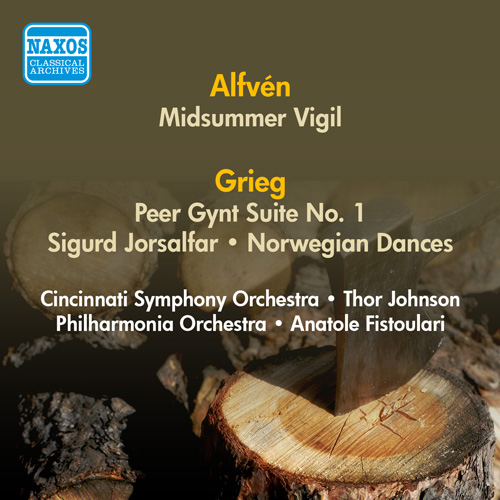 Alfven, H.: Midsommarvaka • Grieg, E.: 3 Orchestral Pieces From Sigurd Jorsalfar • Peer Gynt Suite No. 1 (1951–1952)