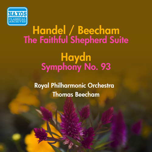 Handel, G.F.: The Faithful Shepherd Suite (arr. T. Beecham) • Haydn, J.: Symphony No. 93 (1950)