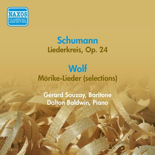 Schumann, R.: Liederkreis • Wolf, H.: Mörike-Lieder (excerpts) (1956)