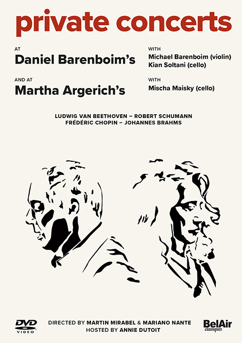 PRIVATE CONCERTS AT DANIEL BARENBOIM’S AND AT MARTHA ARGERICH’S