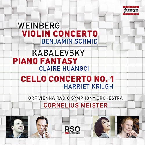 WEINBERG, M.: Violin Concerto / KABALEVSKY, D.: Fantasy / Cello Concerto No. 1