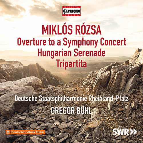 RÓZSA, M.: Overture to a Symphony Concert • Hungarian Serenade • Tripartita (Rheinland-Pfalz State Philharmonic, Bühl)