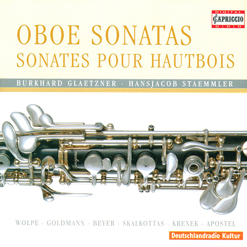 SKALKOTTAS, N.: Oboe Concertino, AK 28 • WOLPE, S.: Oboe Sonata • KRENEK, E.: 4 Pieces, Op. 193