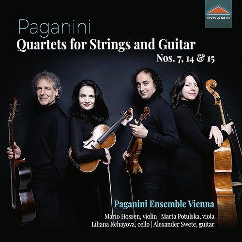 PAGANINI, N.: Quartets for Strings and Guitar