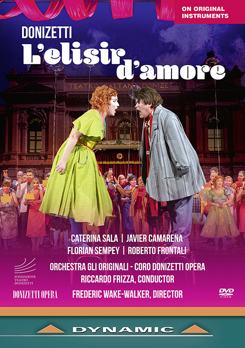 DONIZETTI, G.: Elisir d'amore (L') [Opera] (Fondazione Teatro Donizetti, 2021) (NTSC)