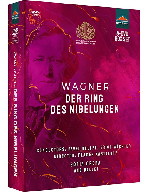 WAGNER, R.: Der Ring des Nibelungen [Operas] (reduced orchestration by G.E. Lessing) (Sofia National Opera, 2010–2013) (8-DVD Boxed Set)
