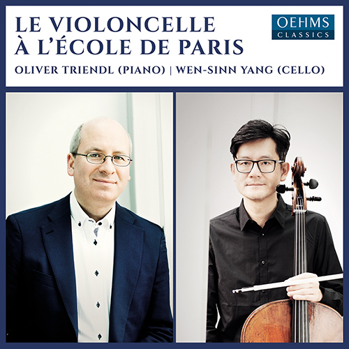 Cello and Piano Recital: Yang, Wen-Sinn / Triendl, Oliver - HARSÁNYI, T. / TANSMAN, A. / MARTINŮ, B.