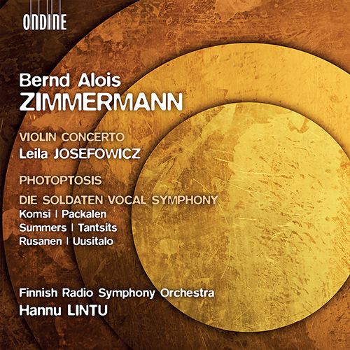 ZIMMERMANN, B.A.: Violin Concerto / Photoptosis / Die Soldaten, Vocal Symphony