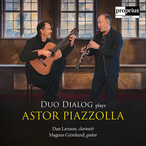 PIAZZOLLA, A.: Clarinet and Guitar Music