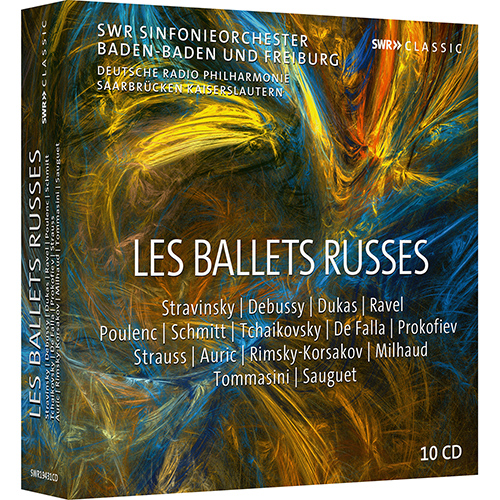 Ballet Music - STRAVINSKY, I. / RAVEL, M. / TCHAIKOVSKY, P.I. / FALLA, M. de (Les Ballets Russes) (Cambreling, Gielen, Viotti) (10-CD Box Set)