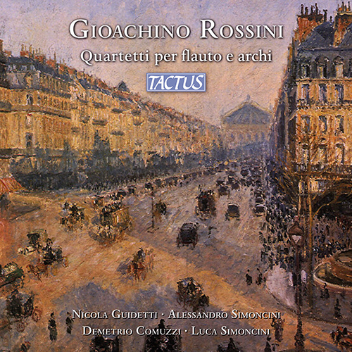 ROSSINI, G.: Flute Quartets Nos. 1–4 (Guidetti, Simoncini, Comuzzi, Simoncini)