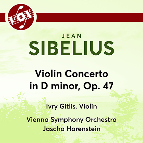 SIBELIUS, J.: Violin Concerto (Gitlis, Vienna Symphony, Horenstein)