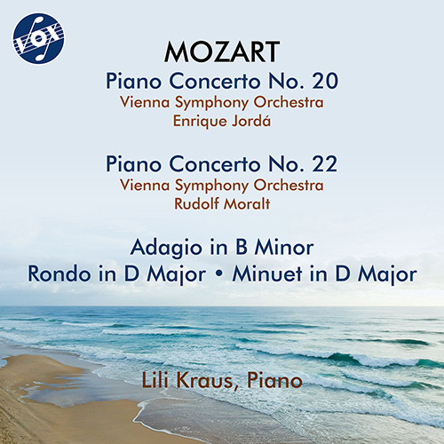 MOZART, W.A.: Piano Concertos Nos. 20 and 22 • Adagio, K. 540 • Rondo, K. 485 / Minuet, K. 355 (L. Kraus, Vienna Symphony, Jordá, Moralt)