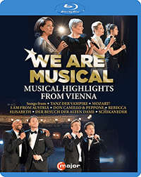 WE ARE MUSICAL – Musical Highlights from Vienna (Filipčić, Hakvoort, V. Heinz, Orchester der Vereinigten Bühnen Wien, Pichler) (Blu-ray, HD)