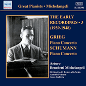 Great Pianists •  Arturo Benedetti MICHELANGELI (1920-1995): The Early Recordings, Vol. 3 (1939-1948)