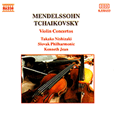 MENDELSSOHN: Violin Concerto in E Minor / TCHAIKOVSKY: Violin Concerto in D Major