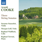 COOKE, A.: Violin Sonata No. 2 / Viola Sonata / Cello Sonata No. 2 (Stanzeleit, Goff, Wallfisch, Terroni)