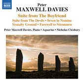 MAXWELL DAVIES, P.: Suite from The Boyfriend / Piano Pieces (composer)