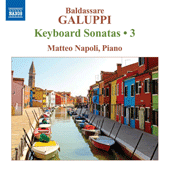 GALUPPI Keyboard Sonatas, Vol. 3 (Napoli)