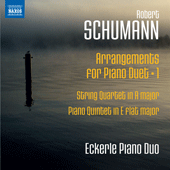 SCHUMANN Arrangements for Piano Duet, Vol. 1 (Eckerle Piano Duo)