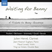 Chamber Music with Clarinet - POULENC, F. / BERNSTEIN, L. / STRAVINSKY, I. / GOULD, M. / BARTOK, B. (Waiting for Benny) (J. Herve)