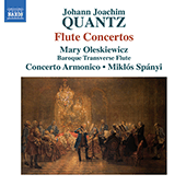 QUANTZ, J.J.: Flute Concertos, QV 5:38, 5:81, 5:165, 5:238 (Oleskiewicz, Concerto Armonico Budapest, Spanyi)