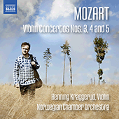 MOZART, W.A.: Violin Concertos Nos. 3, 4, 5