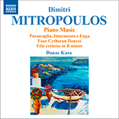MITROPOULOS, D.: Piano Works (Kara)