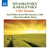 MYASKOVSKY, N.: Cello Sonatas Nos. 1 and 2 / KABALEVSKY, D.B.: Cello Sonata (Joost Ben-Sasson, Sternfield)