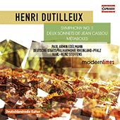 DUTILLEUX, H.: Symphony No. 1 / 2 Sonnets de Jean Cassou / Métaboles