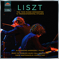 LISZT, F.: 12 Études d'exécution transcendante / Piano Concertos Nos. 1 and 2