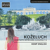 KOŽELUCH, L.: Keyboard Sonatas (Complete), Vol. 6