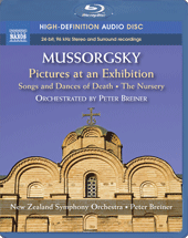MUSSORGSKY, M.P.: Pictures at an Exhibition / Songs and Dances of Death (arr. P. Breiner) (New Zealand Symphony, Breiner) (Blu-Ray Audio)