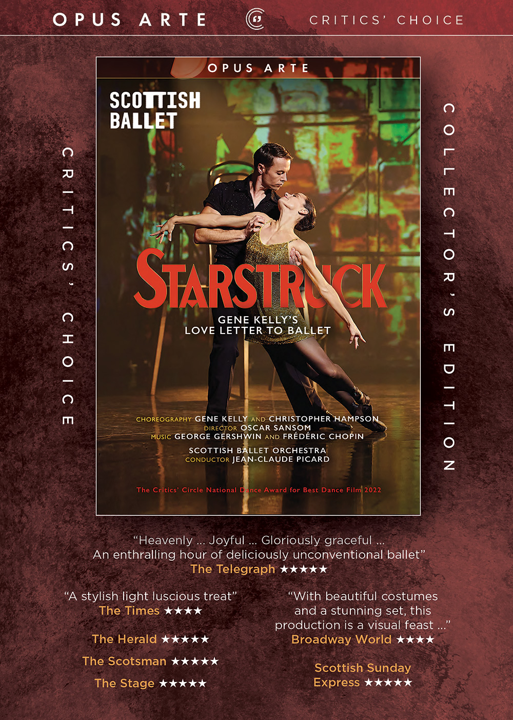 KELLY, G.: Starstruck [Ballet] (Scottish Ballet, 2021) (NTSC)