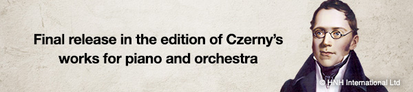 Final release in the edition of Czerny&rsquo;s works for piano and orchestra