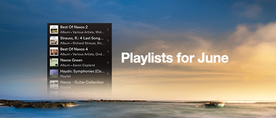 Playlists for June