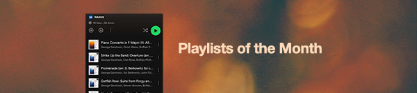 Playlists for November