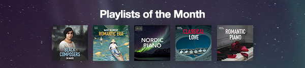 Playlists for February